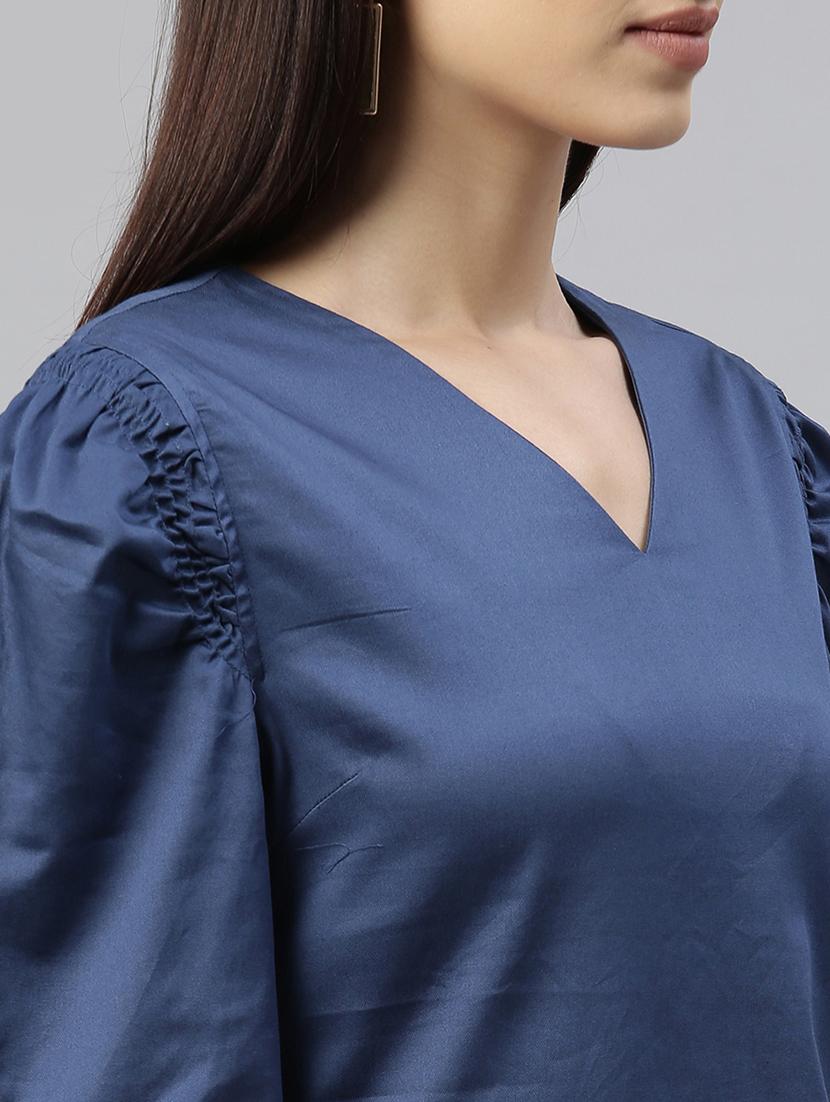 puff sleeved sheath dress - 17658436 - Zoom Image - 4