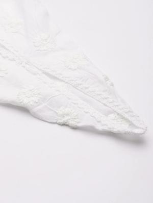 ada hand-embroidered white chikankari dhoti salwar - 17659175 - Standard Image - 6