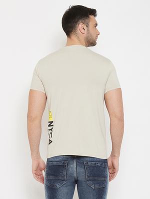 beige printed pocket t-shirt - 17659290 - Standard Image - 3