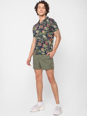 blue printed collared t-shirt - 17659356 - Standard Image - 4