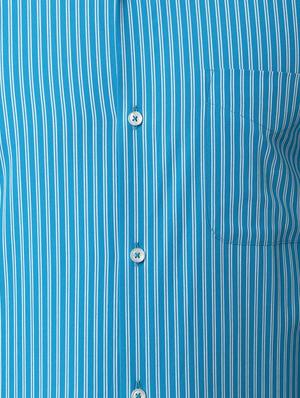 blue striped formal shirt - 17659484 - Standard Image - 5