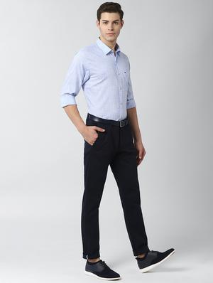 blue checkered casual shirt - 17659660 - Standard Image - 4