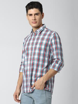 multi colored checkered casual shirt - 17659693 - Standard Image - 2
