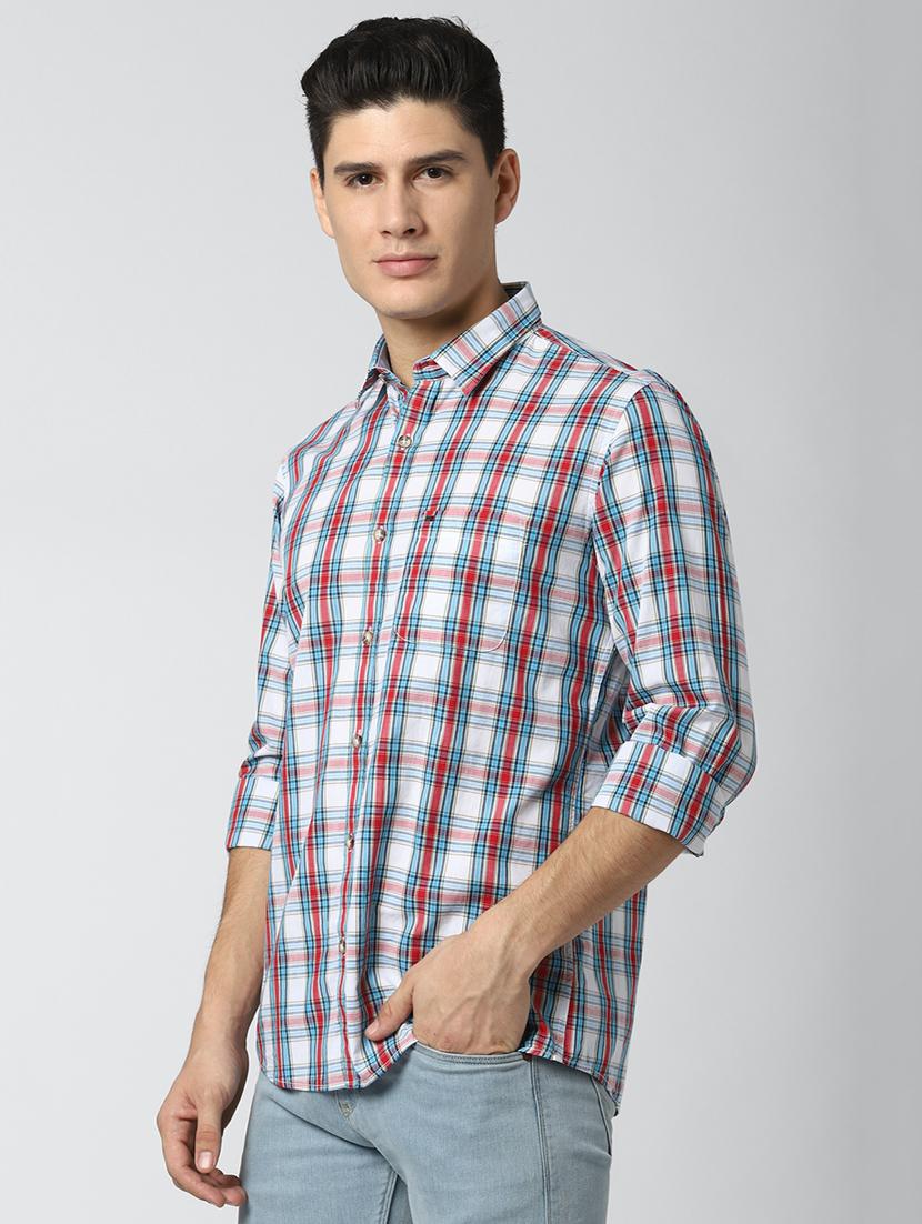 multi colored checkered casual shirt - 17659693 - Zoom Image - 2