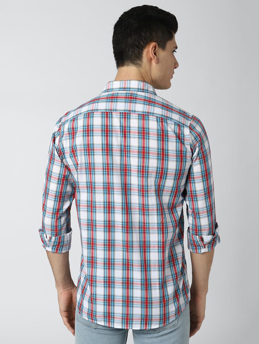 multi colored checkered casual shirt - 17659693 - Zoom Image - 3