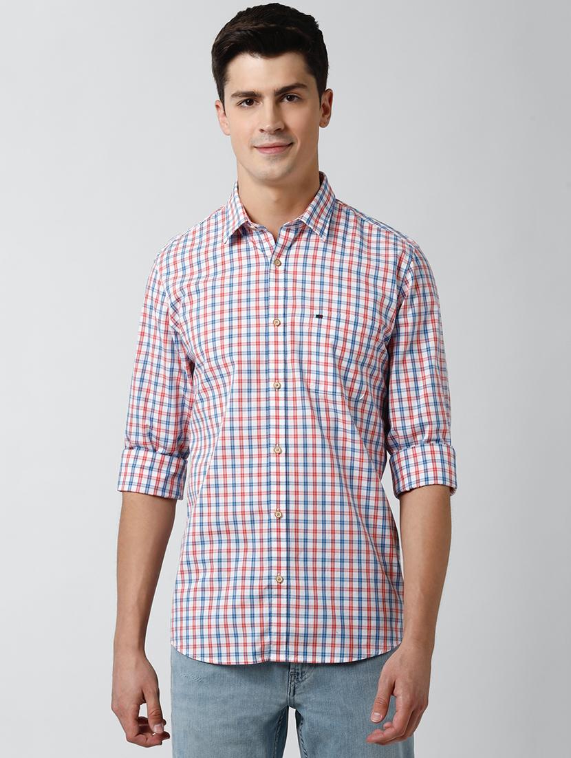 white checkered casual shirt - 17659716 - Zoom Image - 1