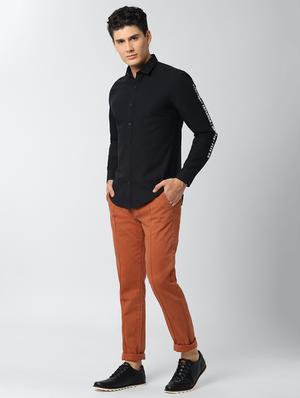 black printed casual shirt - 17659753 - Standard Image - 4