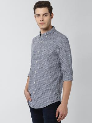 grey checkered casual shirt - 17659761 - Standard Image - 2