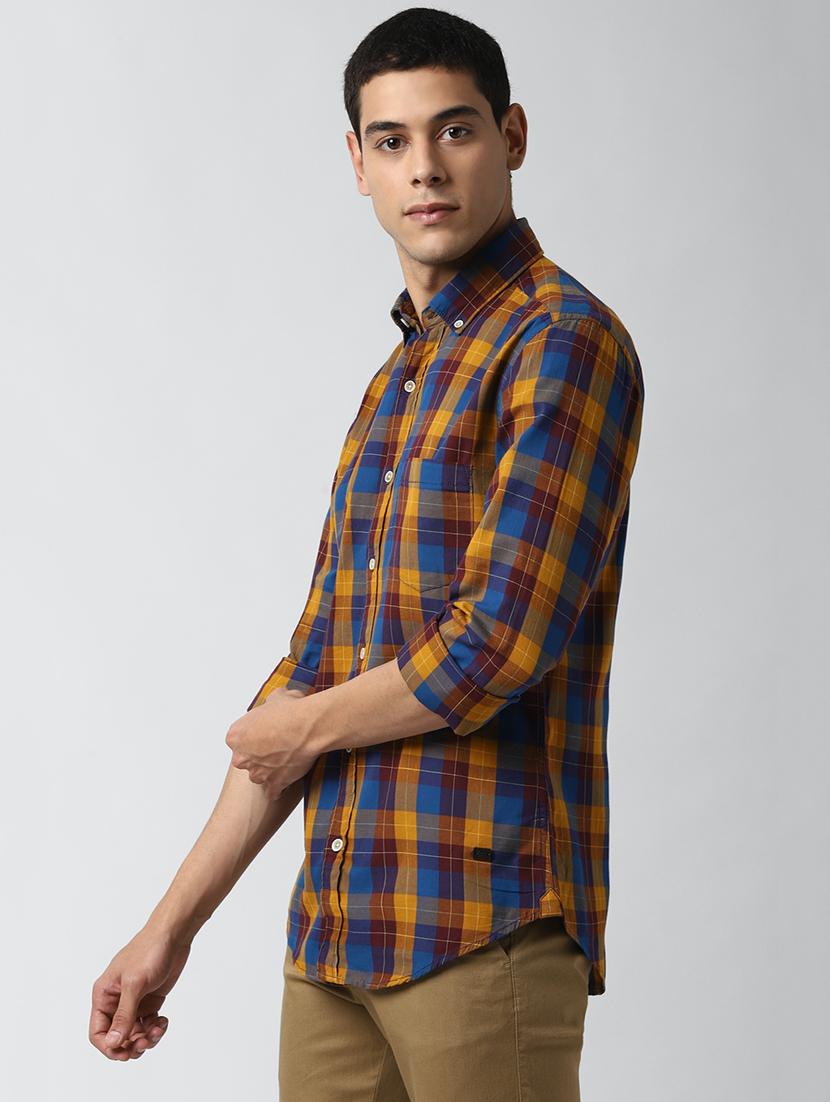multi colored checkered casual shirt - 17659788 - Zoom Image - 2