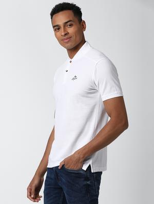 white solid t-shirt - 17659974 - Standard Image - 2