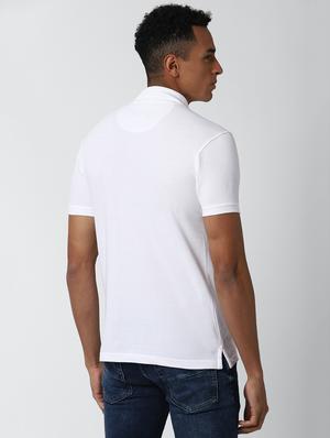 white solid t-shirt - 17659974 - Standard Image - 3