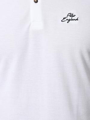 white solid t-shirt - 17659974 - Standard Image - 5