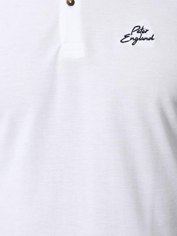 white solid t-shirt - 17659974 - Zoom Image - 5