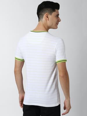 white striped t-shirt - 17659984 - Standard Image - 3