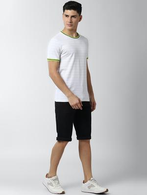 white striped t-shirt - 17659984 - Standard Image - 4