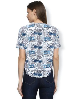 round neck graphic tee - 17660130 - Standard Image - 2