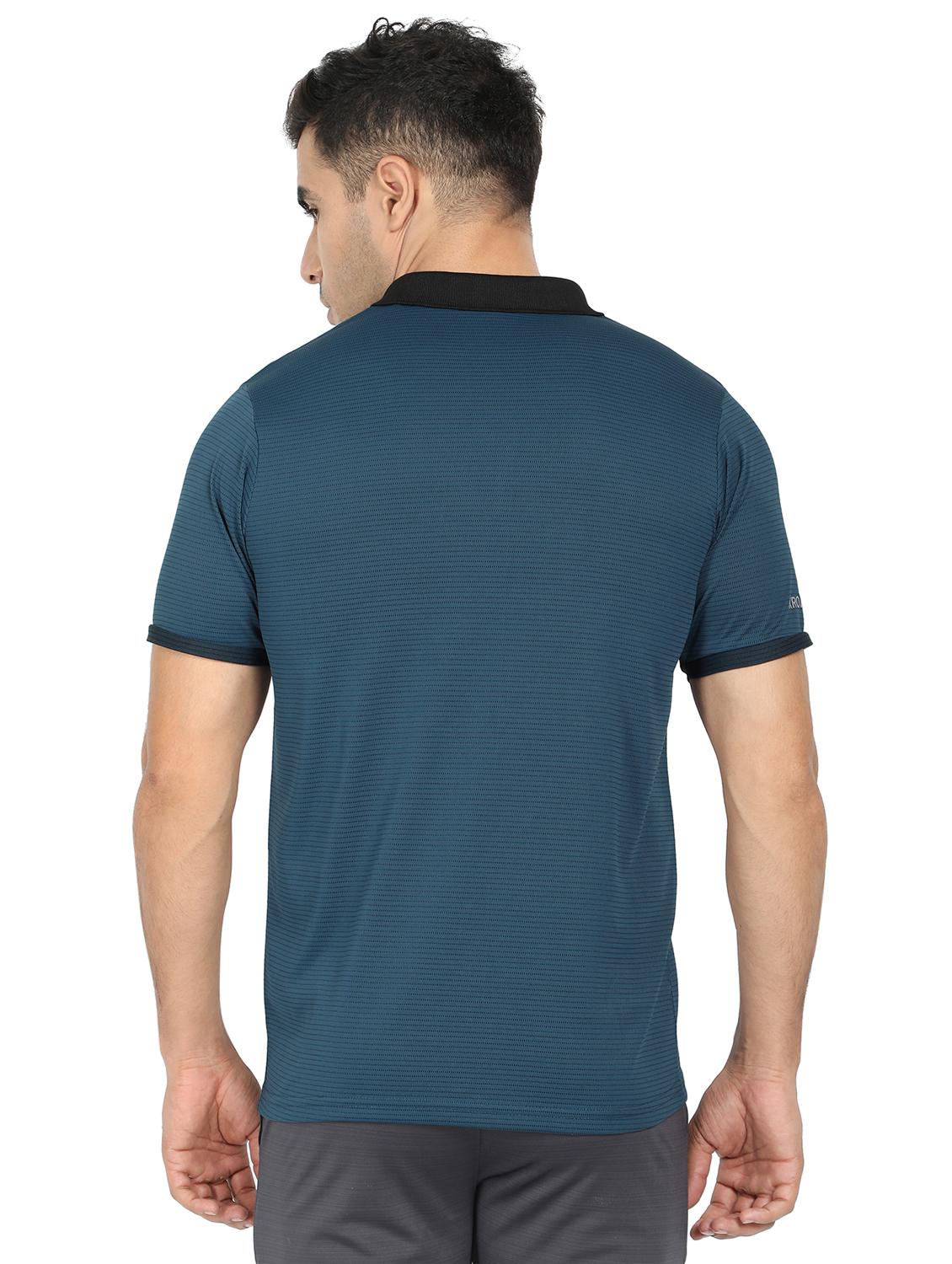 set of 2 multi colored self design polo t-shirt - 17660610 - Zoom Image - 3