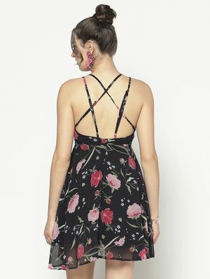 cami neck floral dress - 17661247 - Standard Image - 3