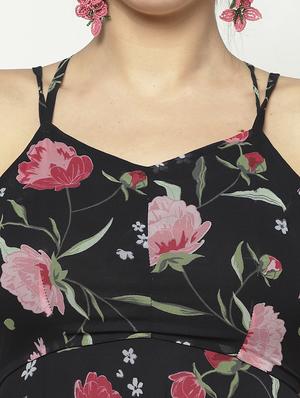 cami neck floral dress - 17661247 - Standard Image - 5