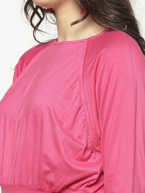 gather detail bodycon dress - 17661248 - Standard Image - 5