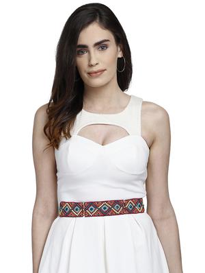 multi colored embellished belt - 17662230 - Standard Image - 4
