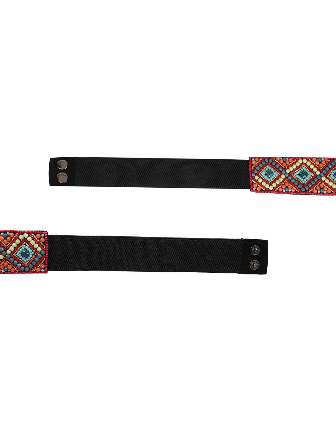 multi colored embellished belt - 17662230 - Zoom Image - 3
