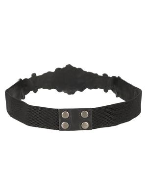 black embellished belt - 17662231 - Standard Image - 2