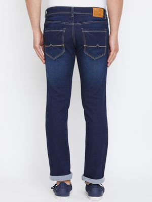 blue light washed denim jeans - 17663224 - Standard Image - 3