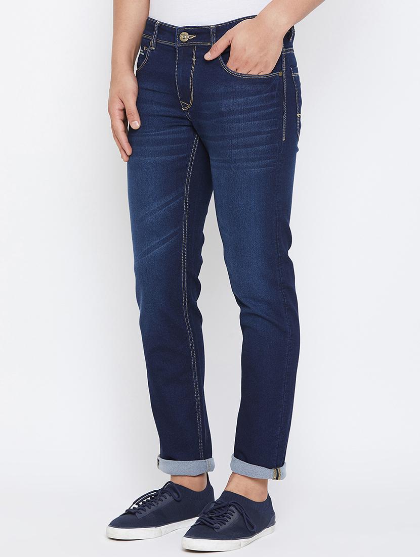 blue light washed denim jeans - 17663224 - Zoom Image - 2
