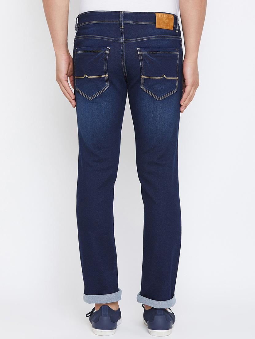 blue light washed denim jeans - 17663224 - Zoom Image - 3
