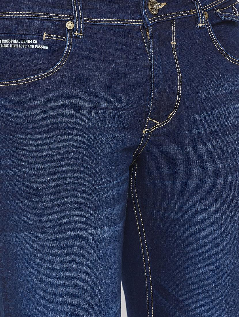 blue light washed denim jeans - 17663224 - Zoom Image - 5