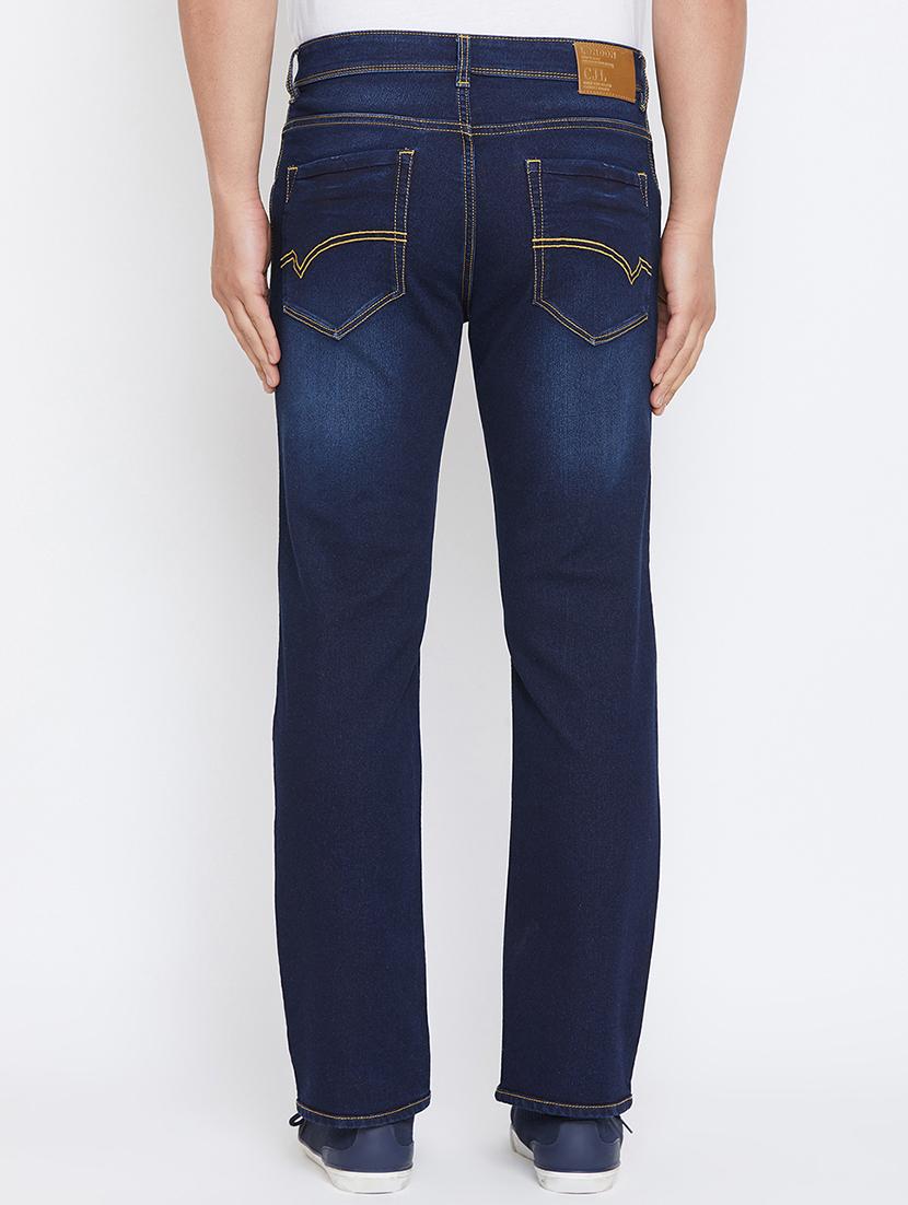 blue light washed denim jeans - 17663229 - Zoom Image - 3