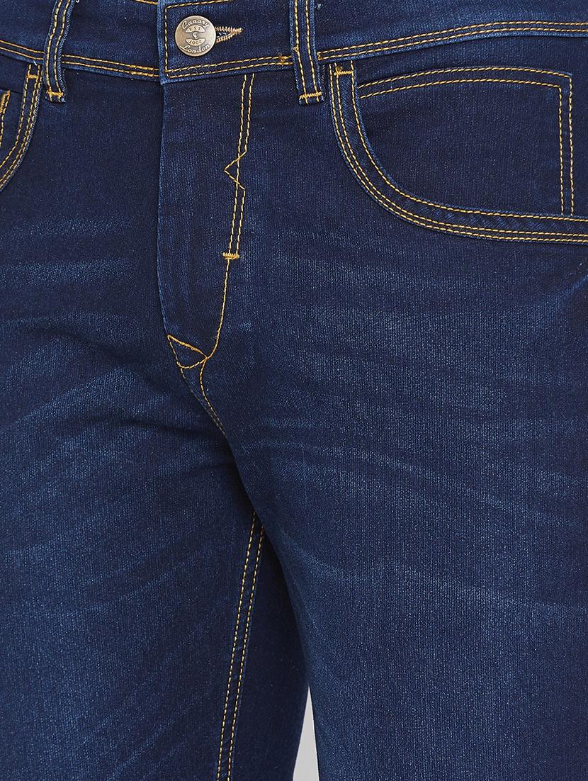 blue light washed denim jeans - 17663229 - Zoom Image - 5