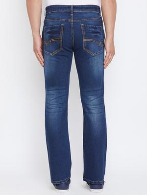 blue light washed denim jeans - 17663232 - Standard Image - 3