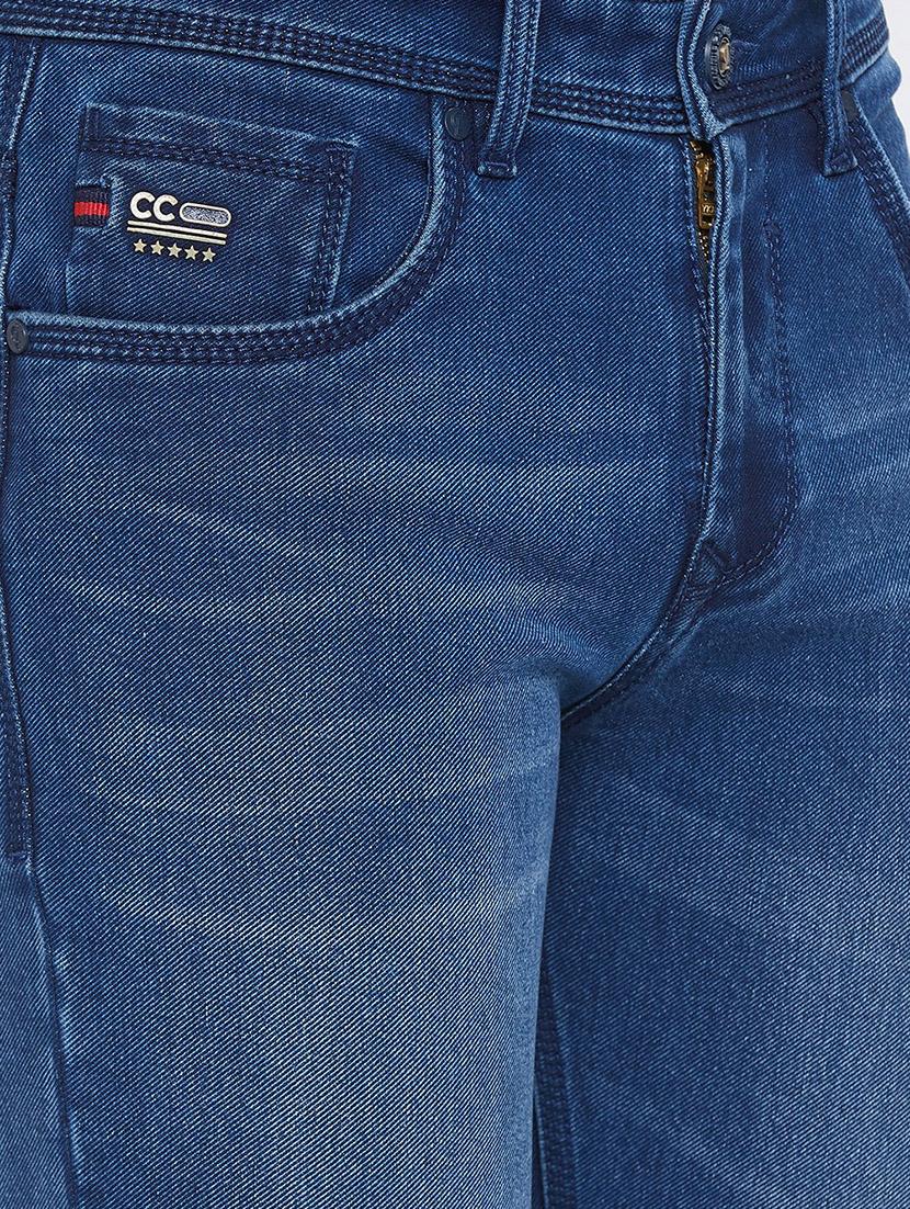 blue light washed denim jeans - 17663234 - Zoom Image - 5