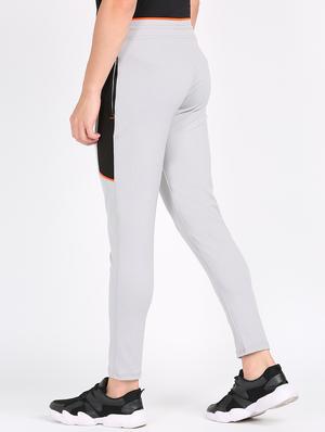 grey side striped full length track pant - 17663963 - Standard Image - 3