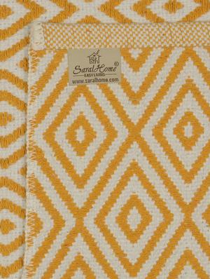 saral home multiuse yellow cotton runner ( 50x130 cm) - 17664572 - Standard Image - 3