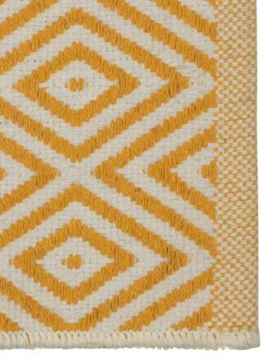 saral home multiuse yellow cotton runner ( 50x130 cm) - 17664572 - Standard Image - 4