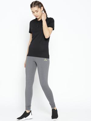 polo neck solid tee - 17664809 - Standard Image - 4