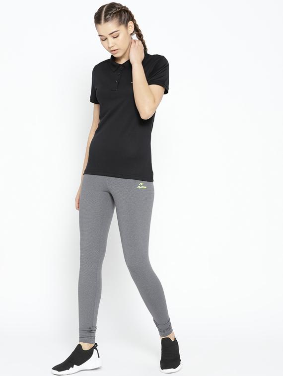 polo neck solid tee - 17664809 - Zoom Image - 4