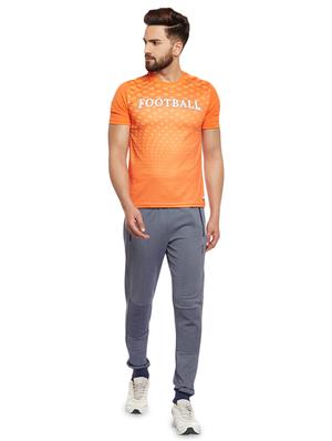 navy blue solid joggers - 17665077 - Standard Image - 4