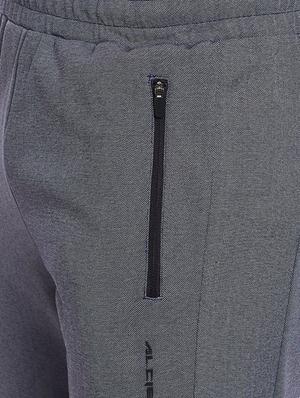 navy blue solid joggers - 17665077 - Standard Image - 5