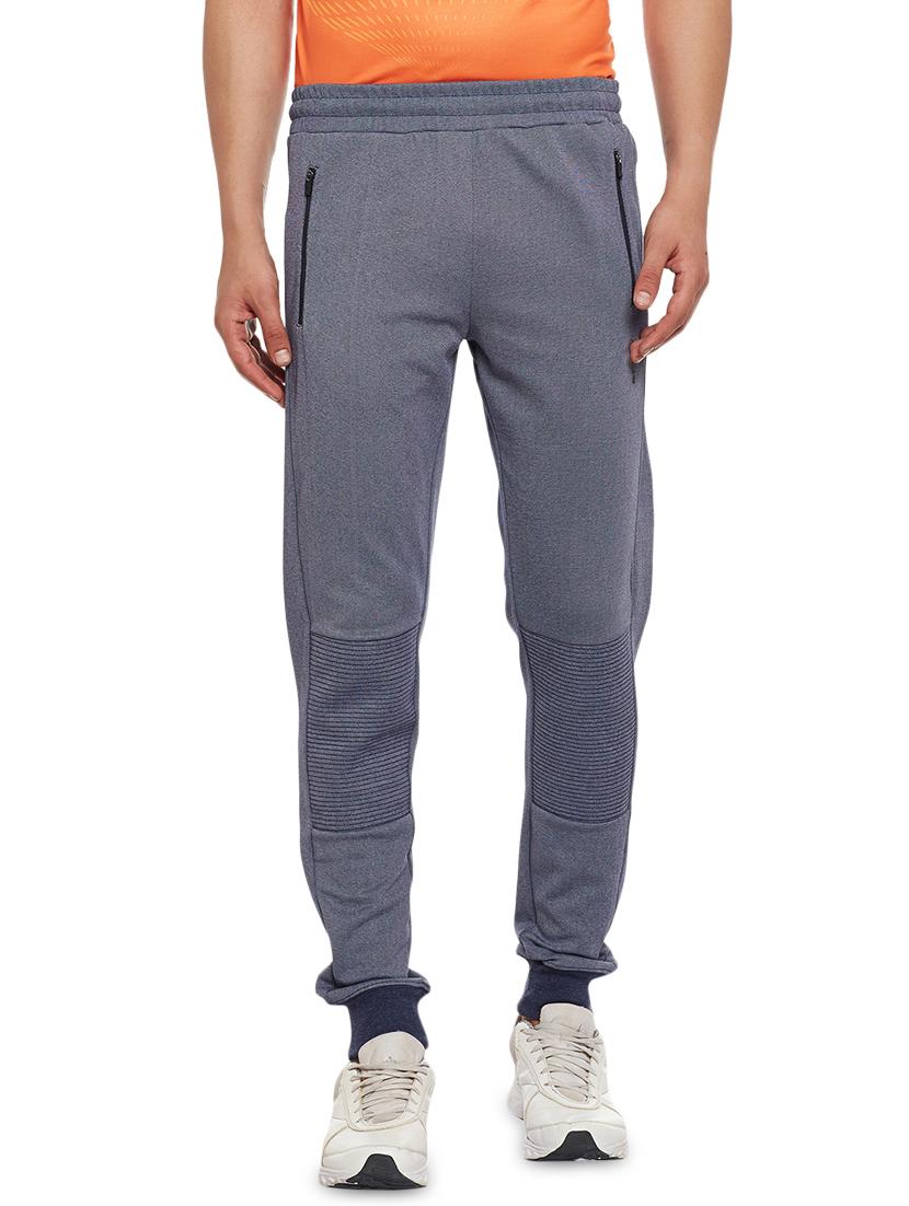 navy blue solid joggers - 17665077 - Zoom Image - 1