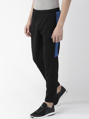black color block full length track pant - 17665104 - Standard Image - 2