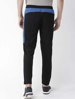 black color block full length track pant - 17665104 - Standard Image - 3