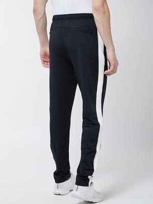 black color block full length track pant - 17665116 - Standard Image - 3