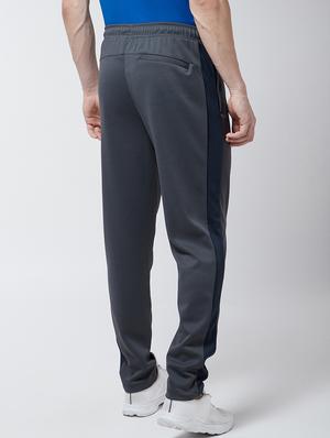 grey side taped full length track pant - 17665119 - Standard Image - 3