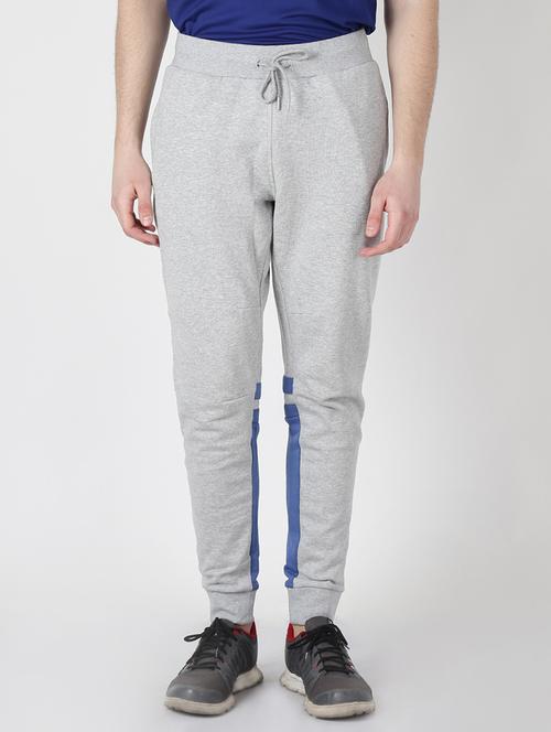 grey side taped jogger - 17665129 - Standard Image - 1