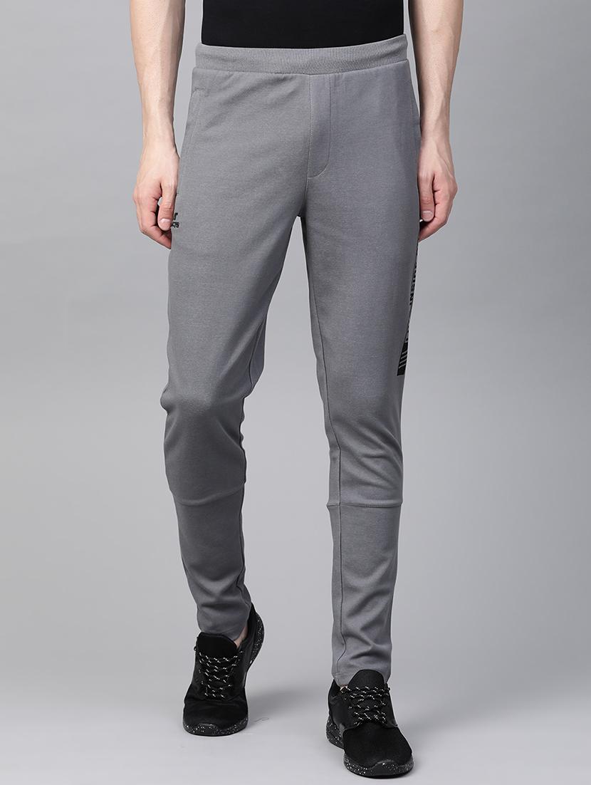 black solid joggers track pant - 17665138 - Zoom Image - 1