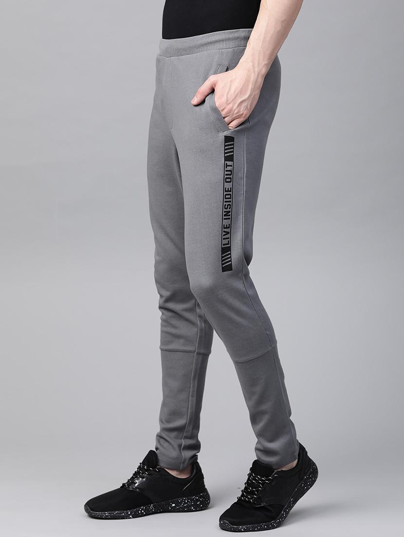black solid joggers track pant - 17665138 - Zoom Image - 2